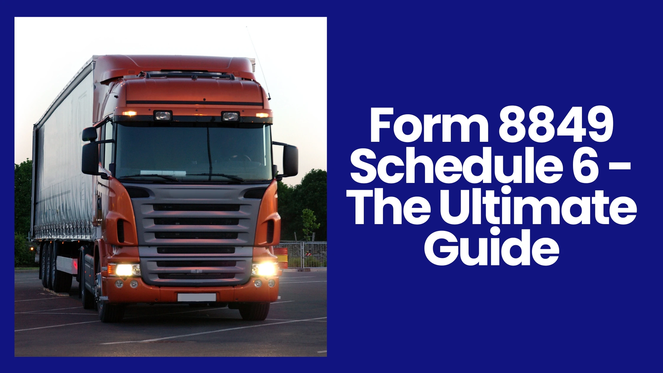 Form 8849 Schedule 6 The Ultimate Guide Form 8849 Schedule 6 The Ultimate Guide