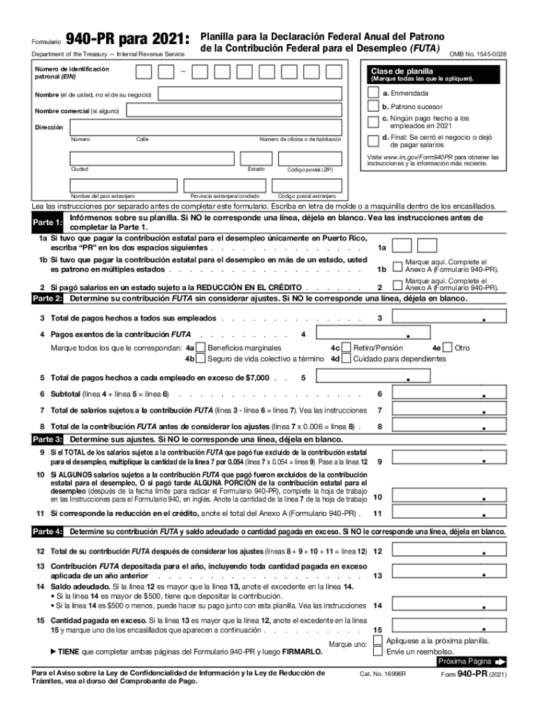 Irs Form 940