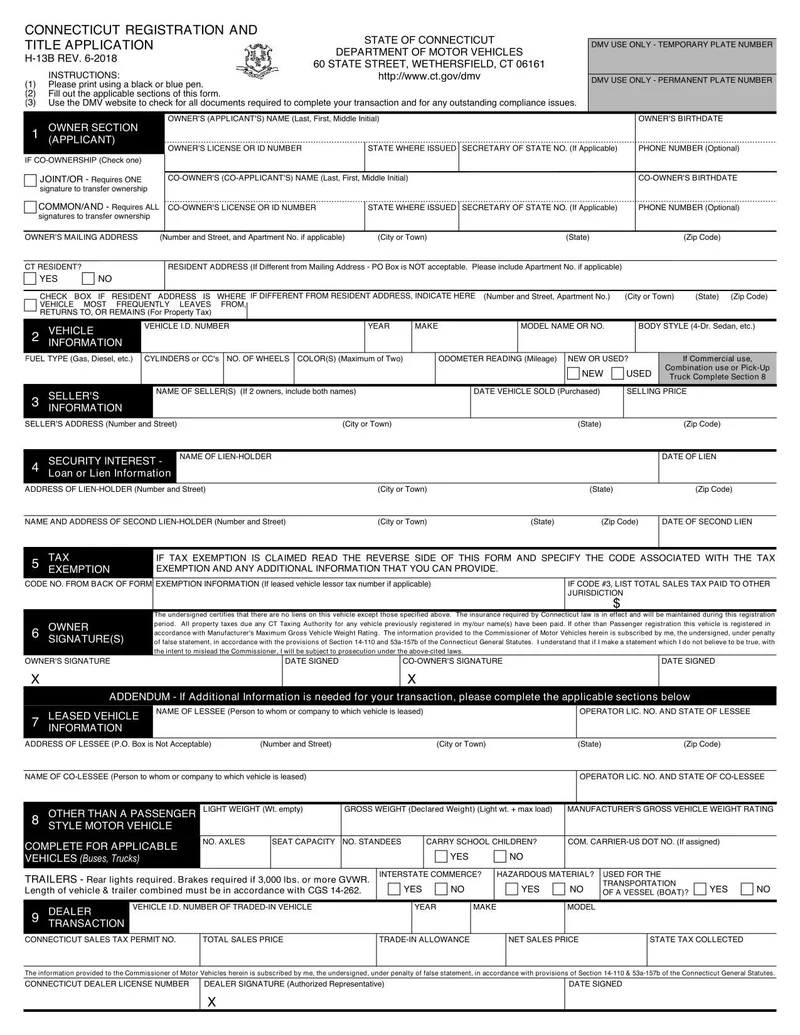 Form H 13B Fill And Sign With Lumin