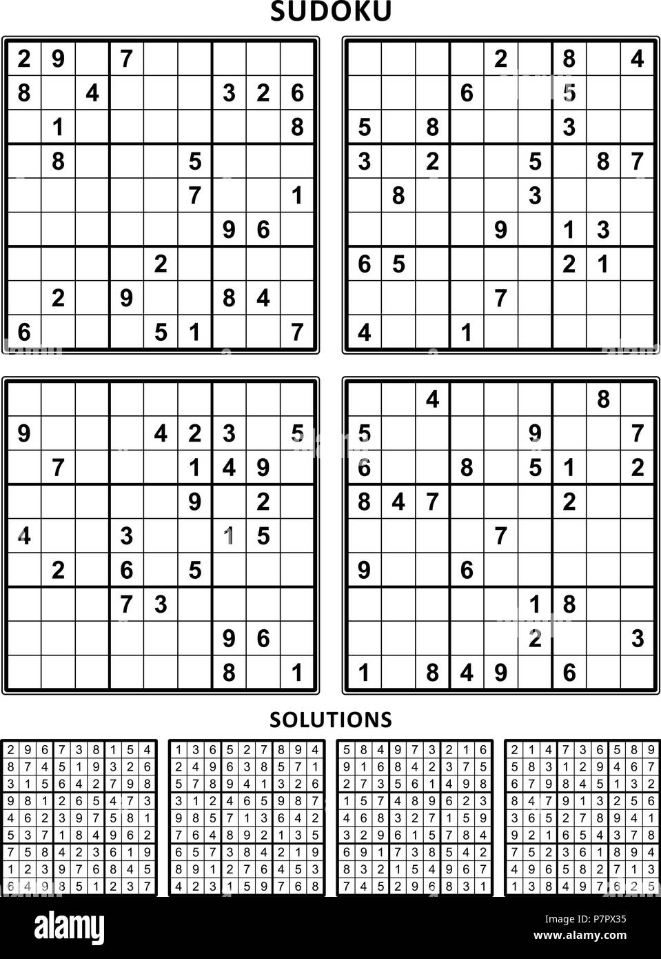 Sudoku Puzzles Easy Printable