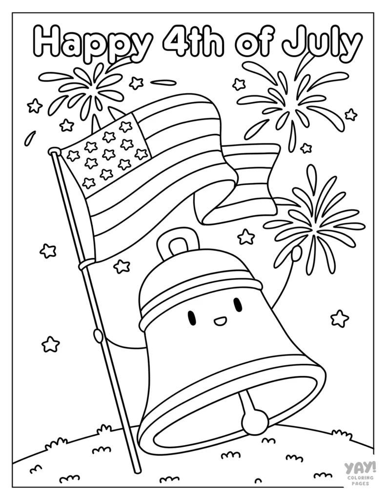 Fourth Of July Coloring Pages Free Printables 