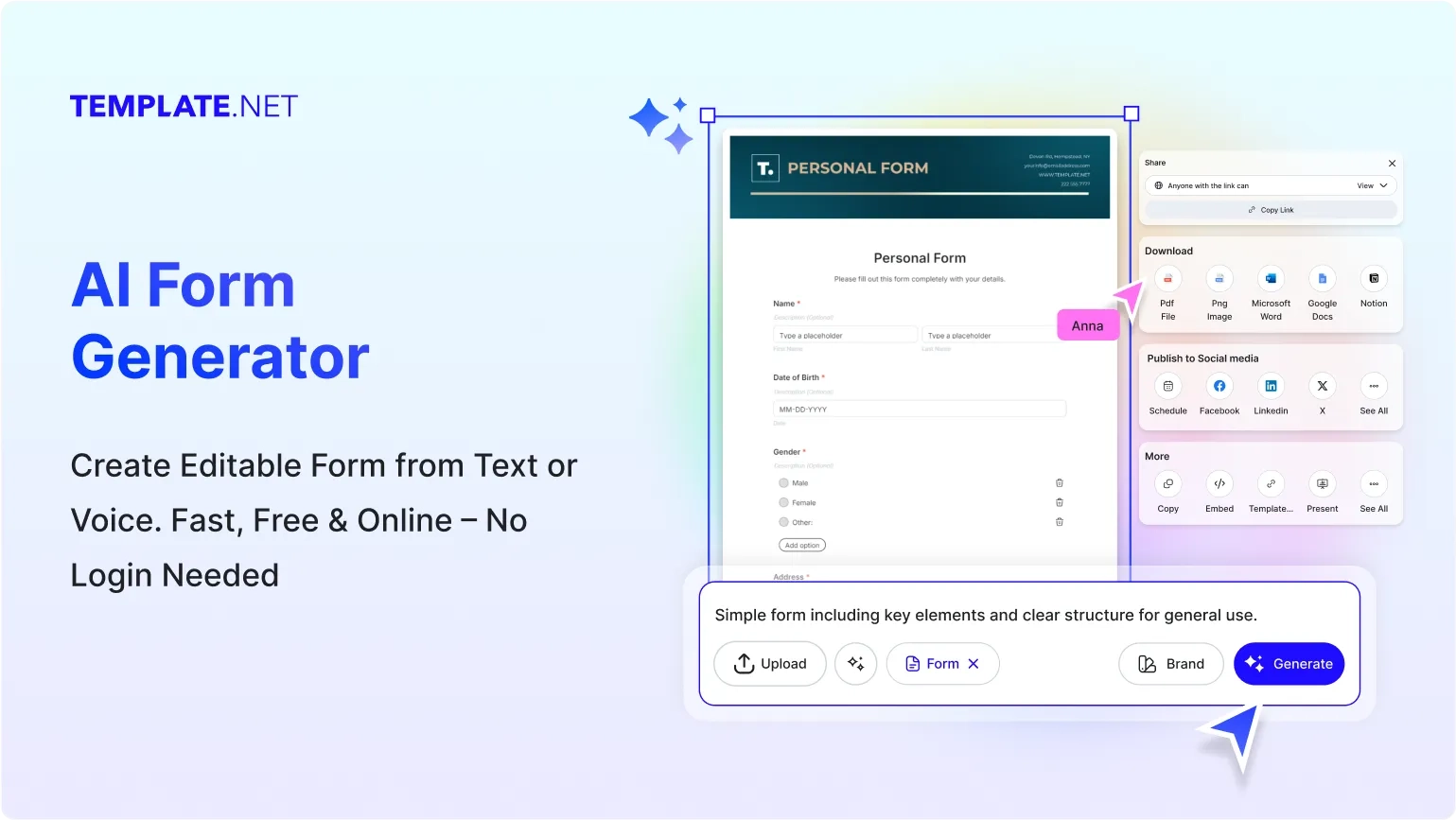 Printable Form Builder Templates