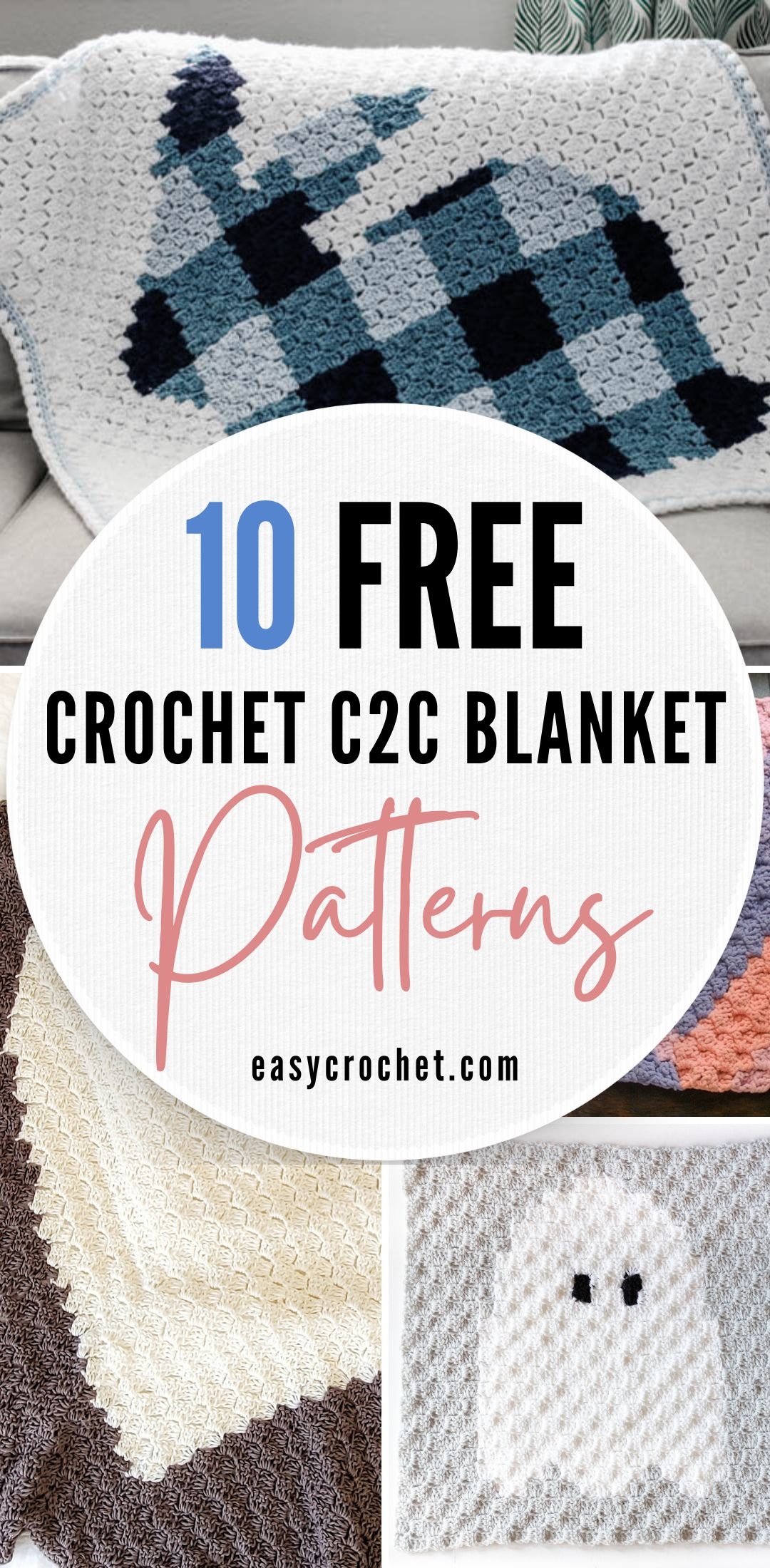 Free And Easy Crochet Graphgan Patterns Using C2C Easy Crochet 