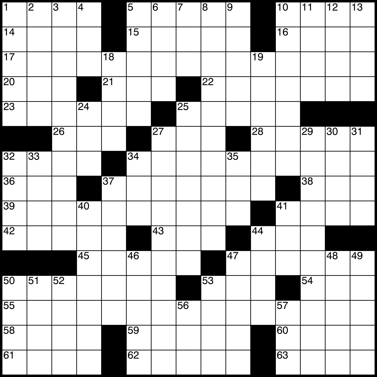 Free Daily Crossword Puzzle Printable