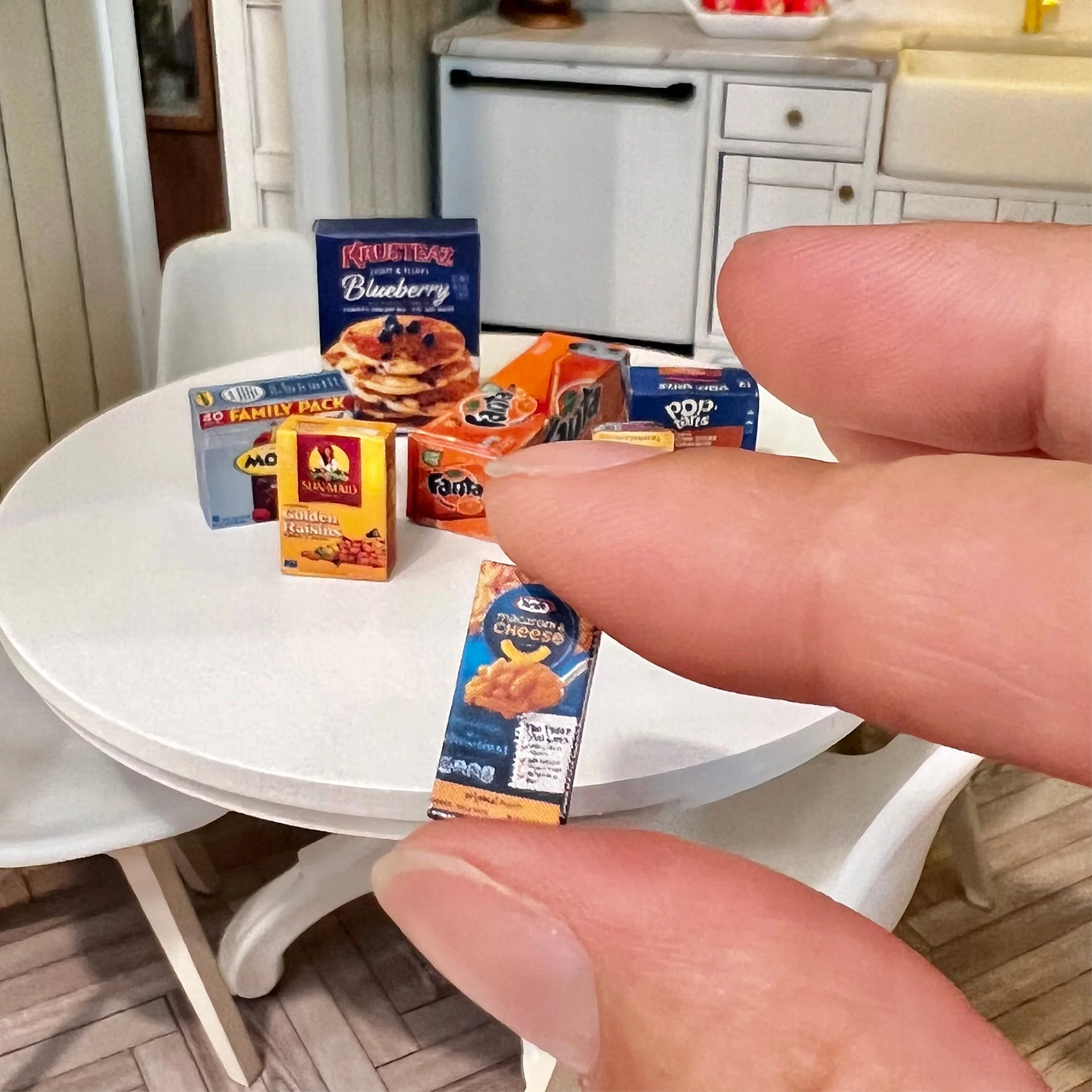 Printable Miniature Food Templates