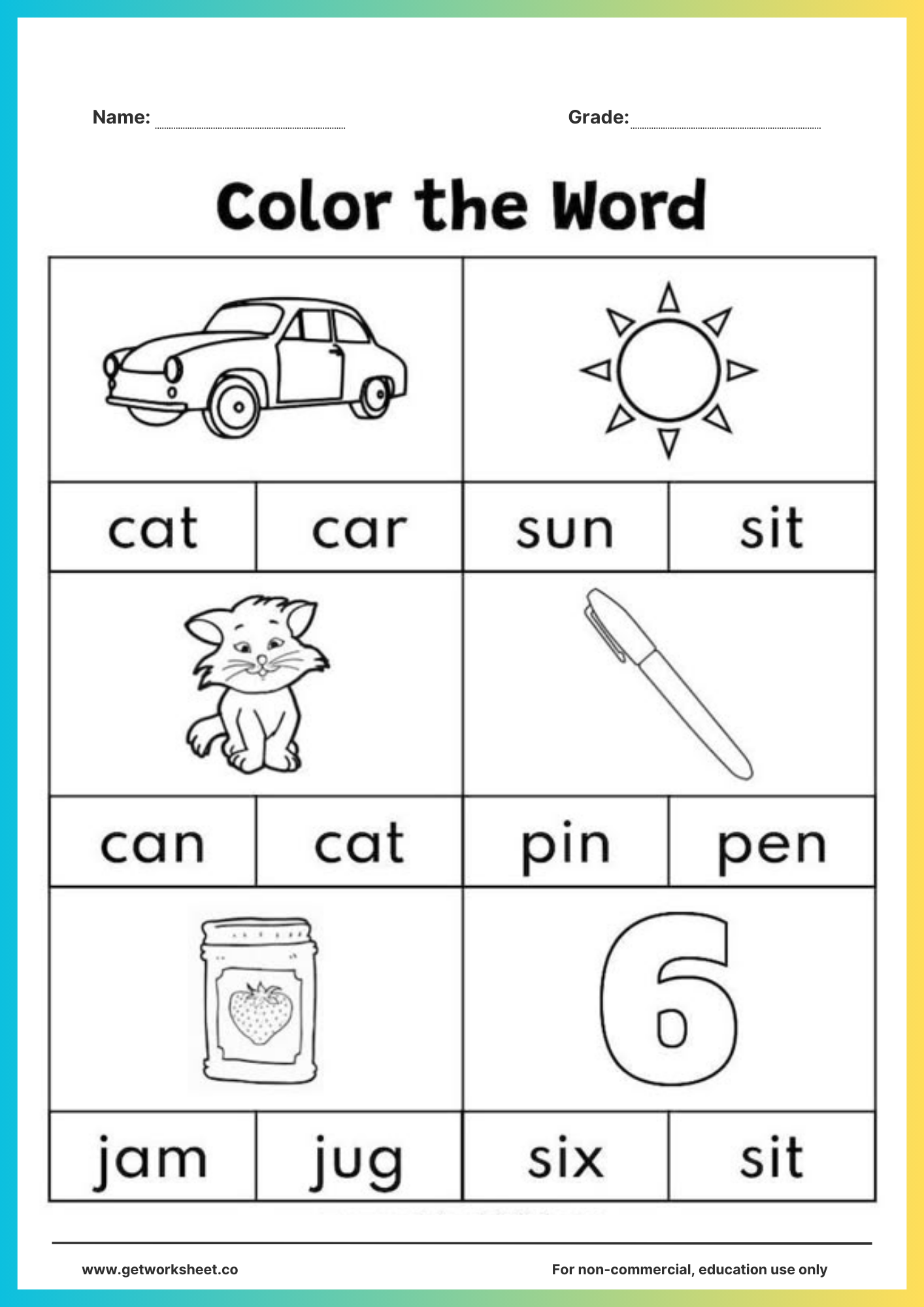Free Printable Phonics Worksheets Grade 3