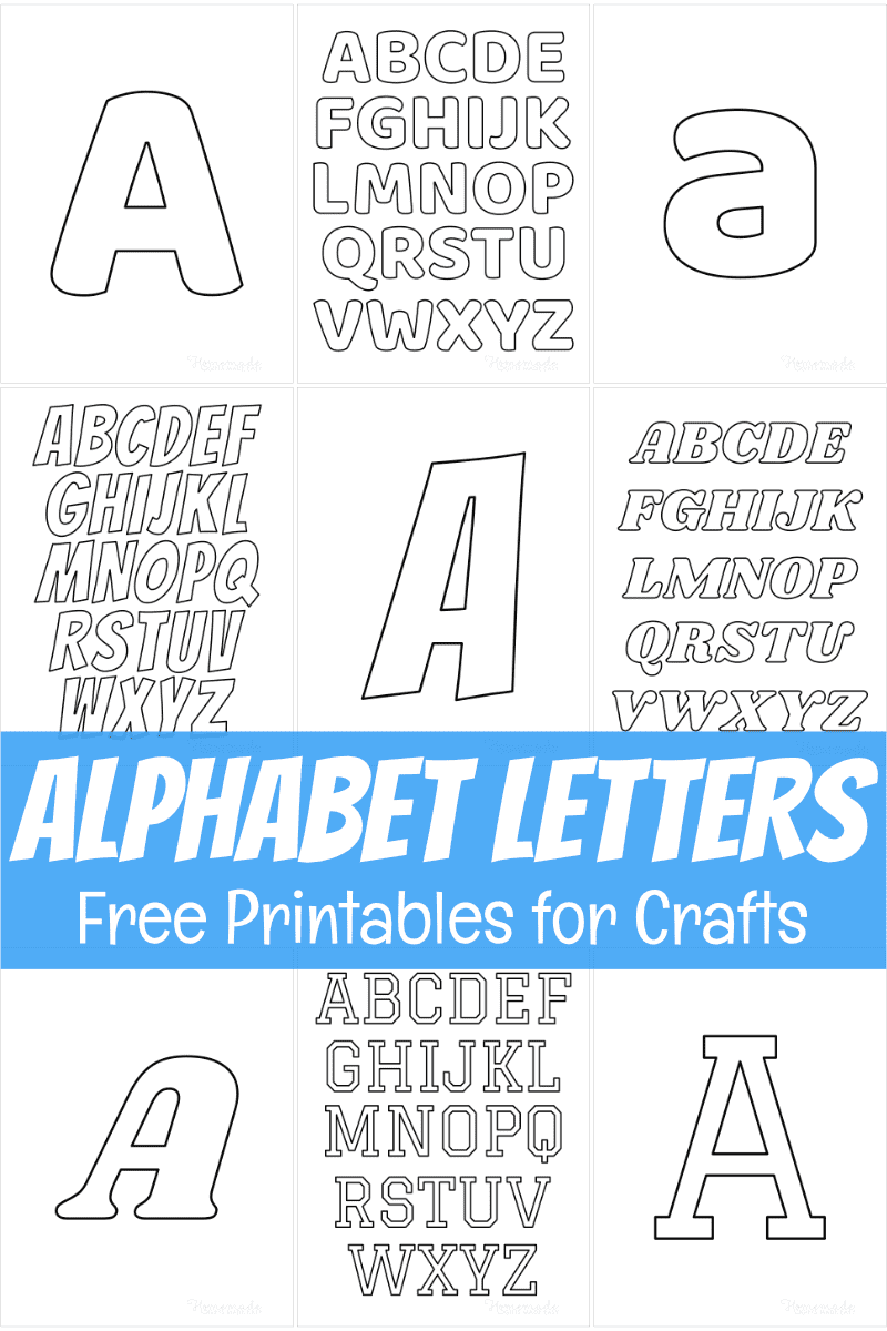 Alphabet Letters Templates Printable
