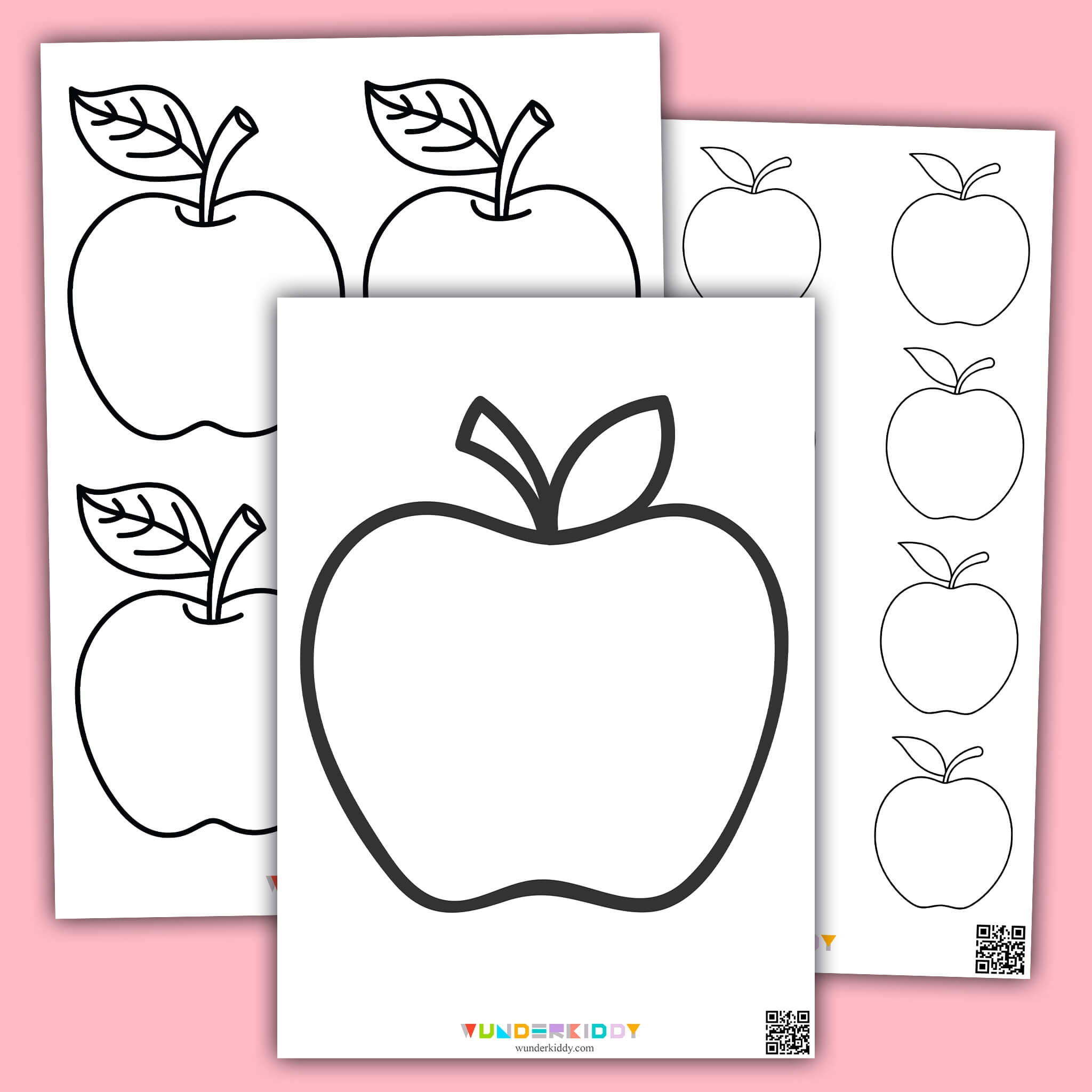 Free Printable Apple Basket Template