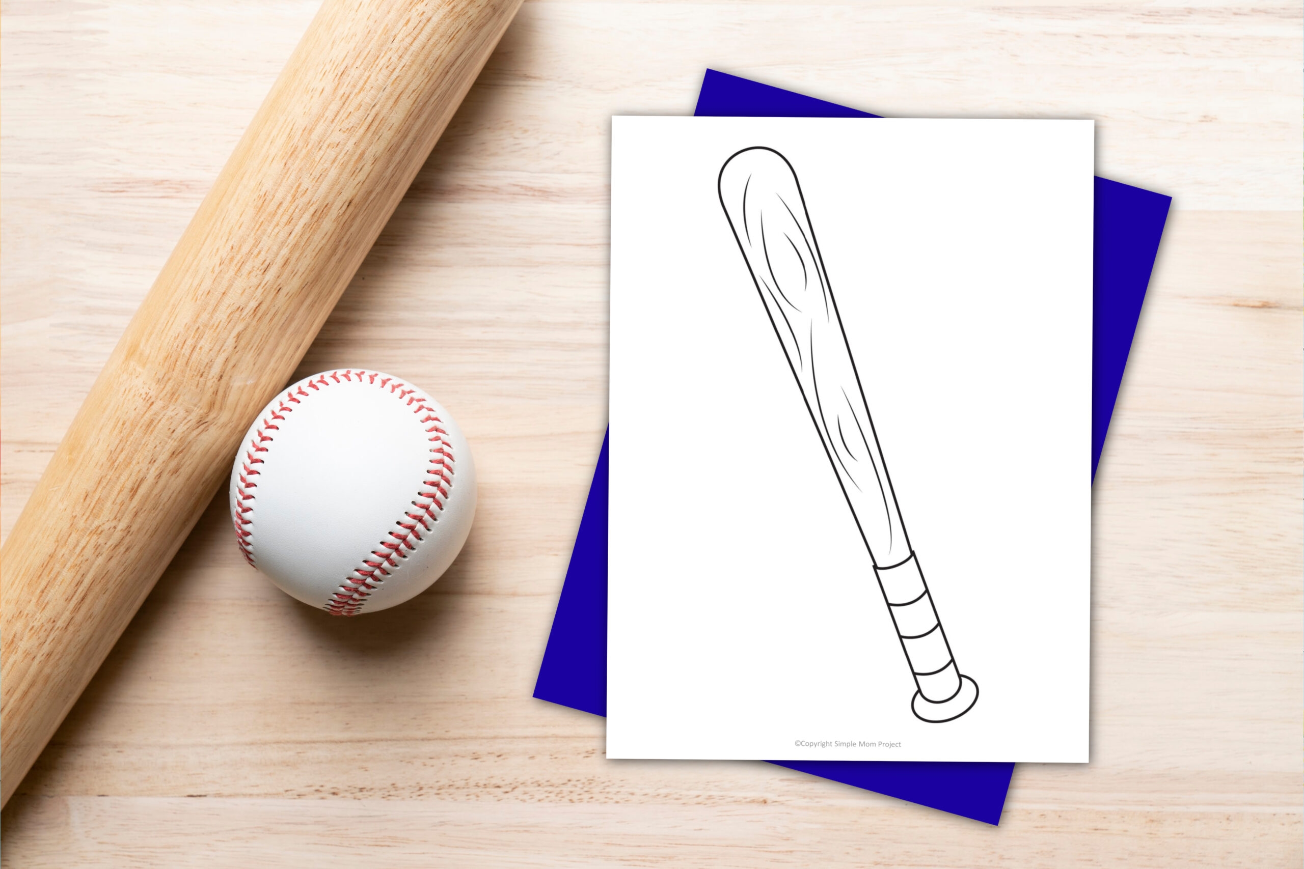 Free Printable Baseball Bat