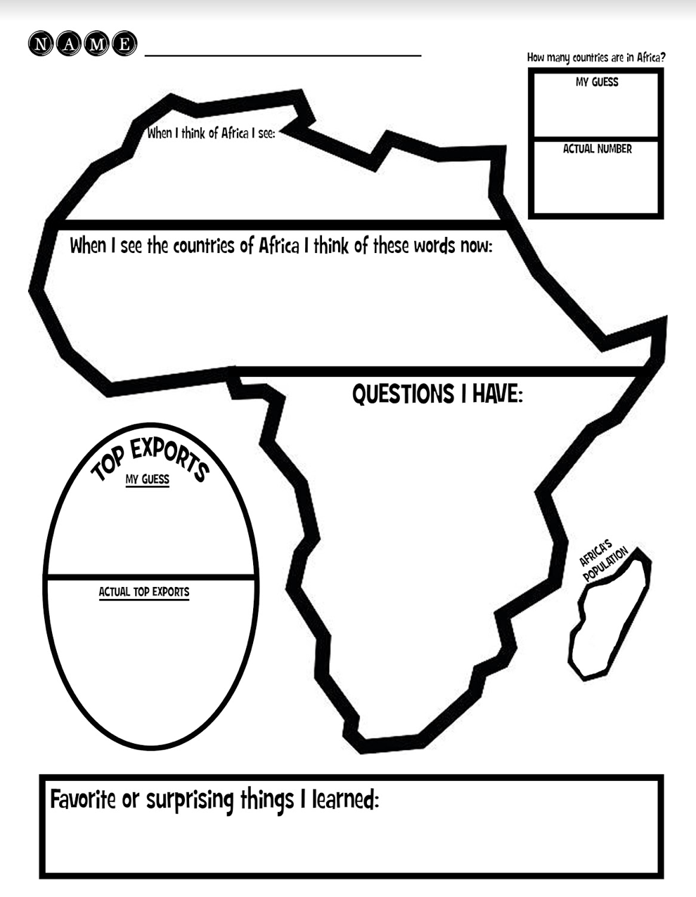 Free Printable Black History Month Activities Download Free 