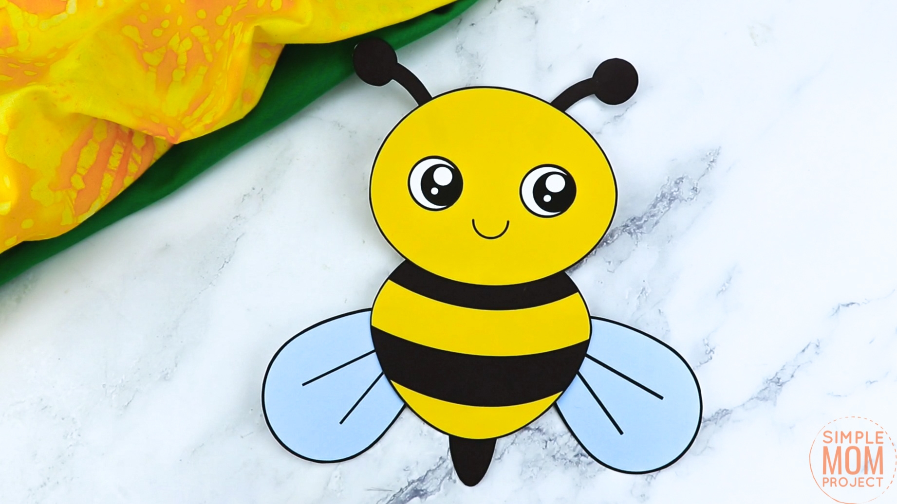 Printable Bee Craft Template