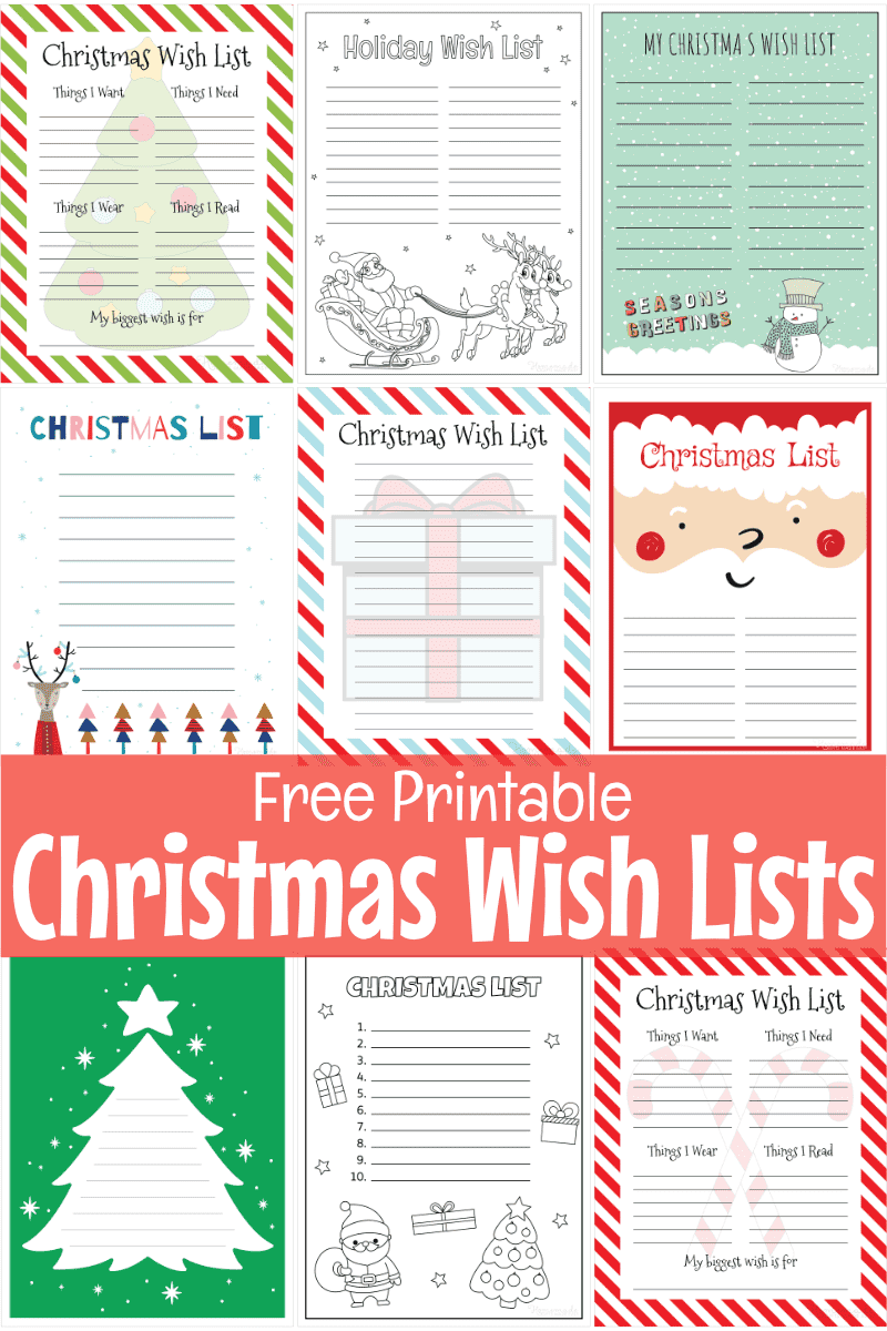 Free Printable Christmas Templates