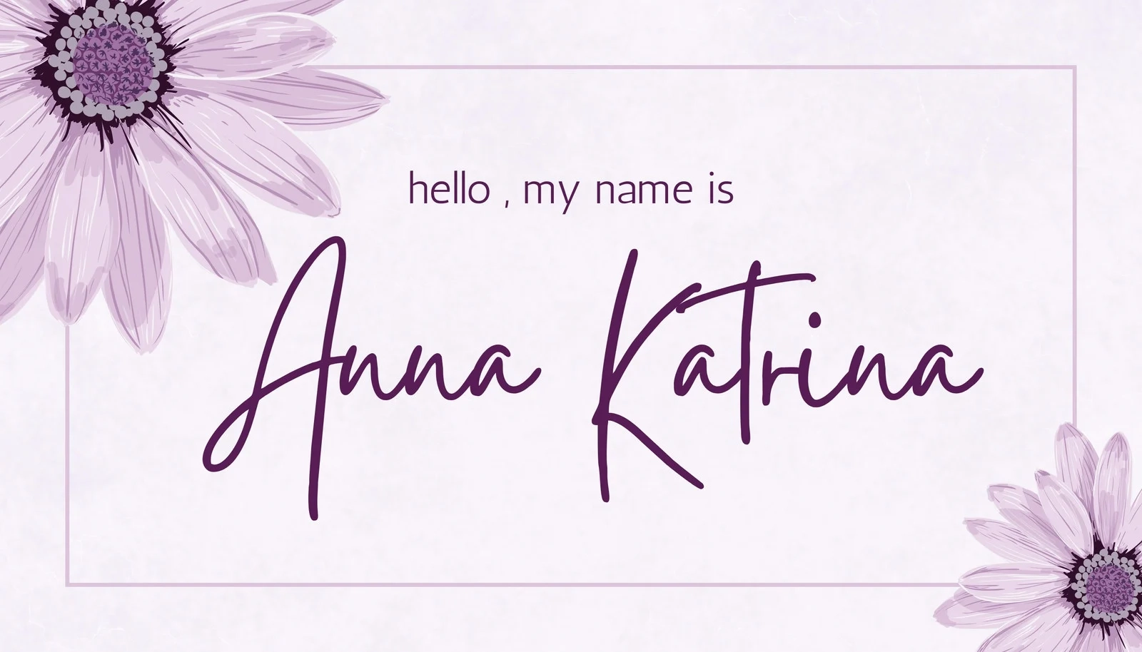 Free Printable Customizable Name Tag Templates Canva
