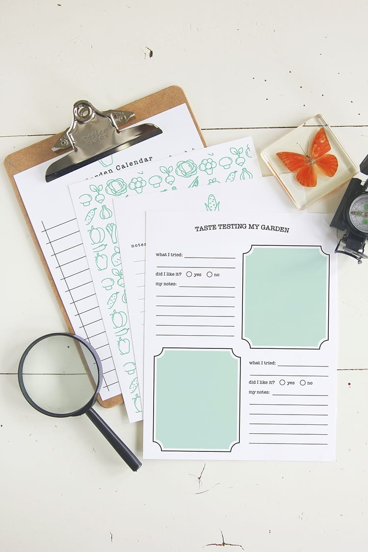Free Printable Garden Journal Template