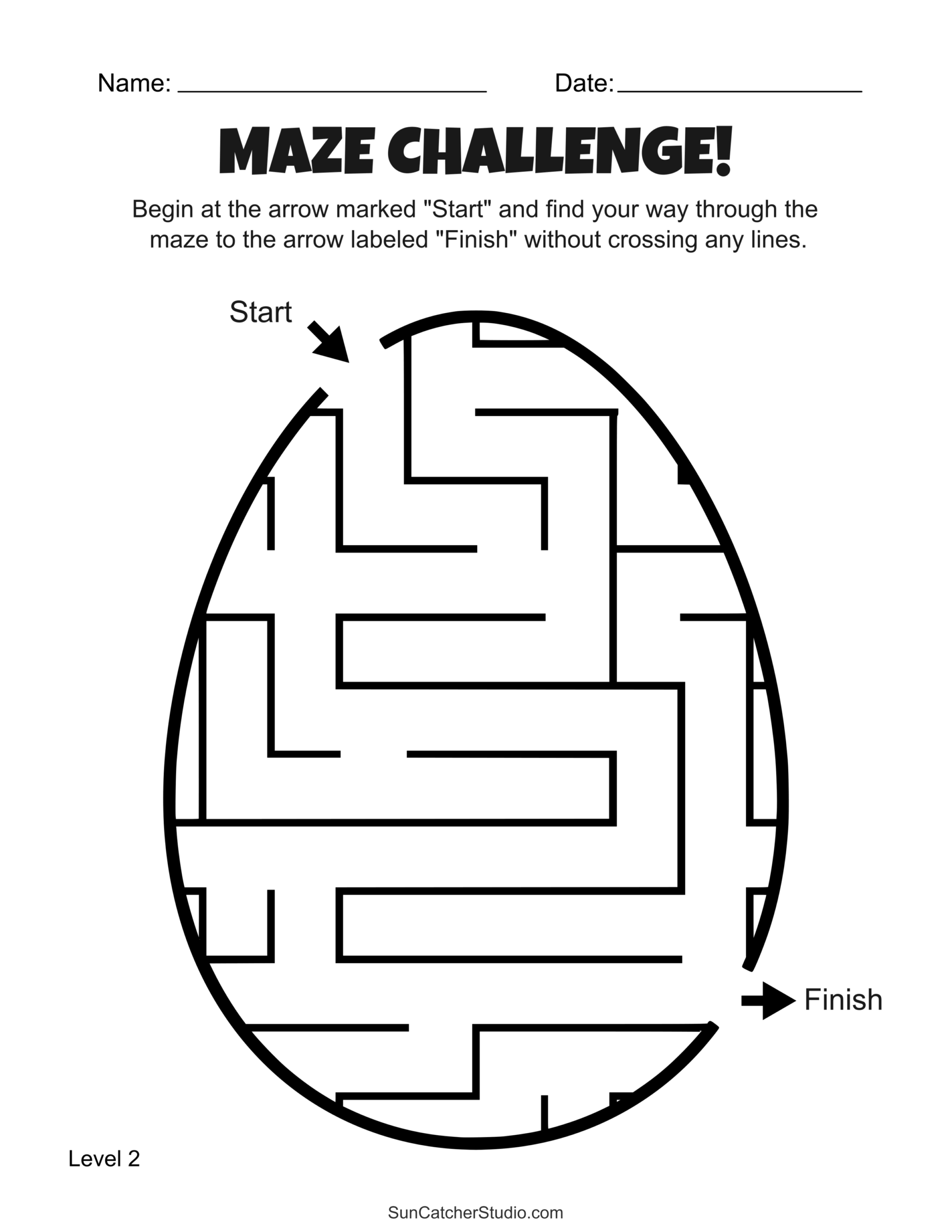 Free Printable Fun Activity Worksheets