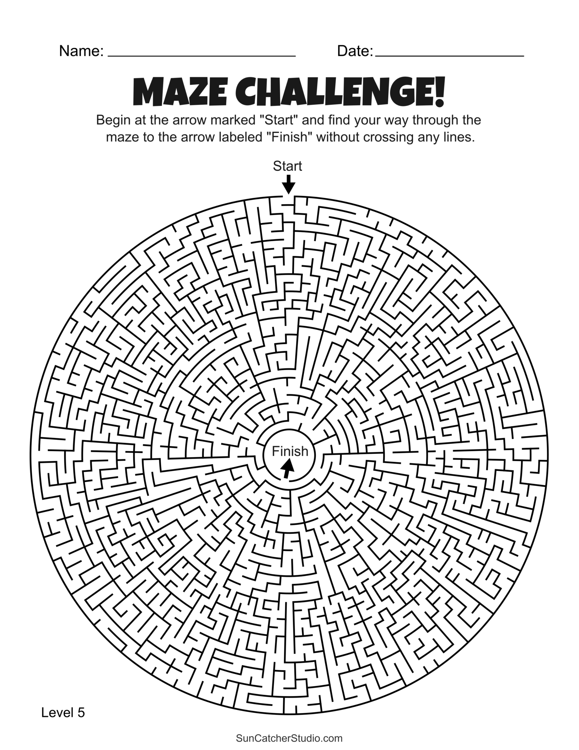 Free Printable Maze Activities And Puzzle Worksheets For Kids Free Printable Maze Activities And Puzzle Worksheets For Kids