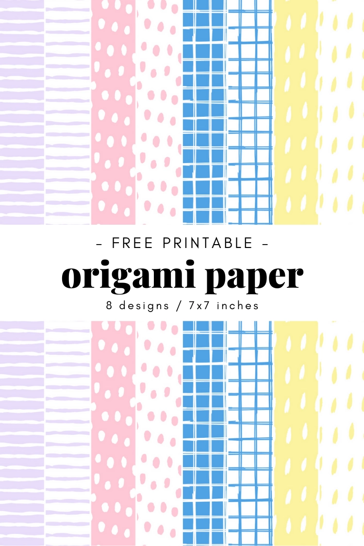 FREE PRINTABLE ORIGAMI PAPER Gathering Beauty