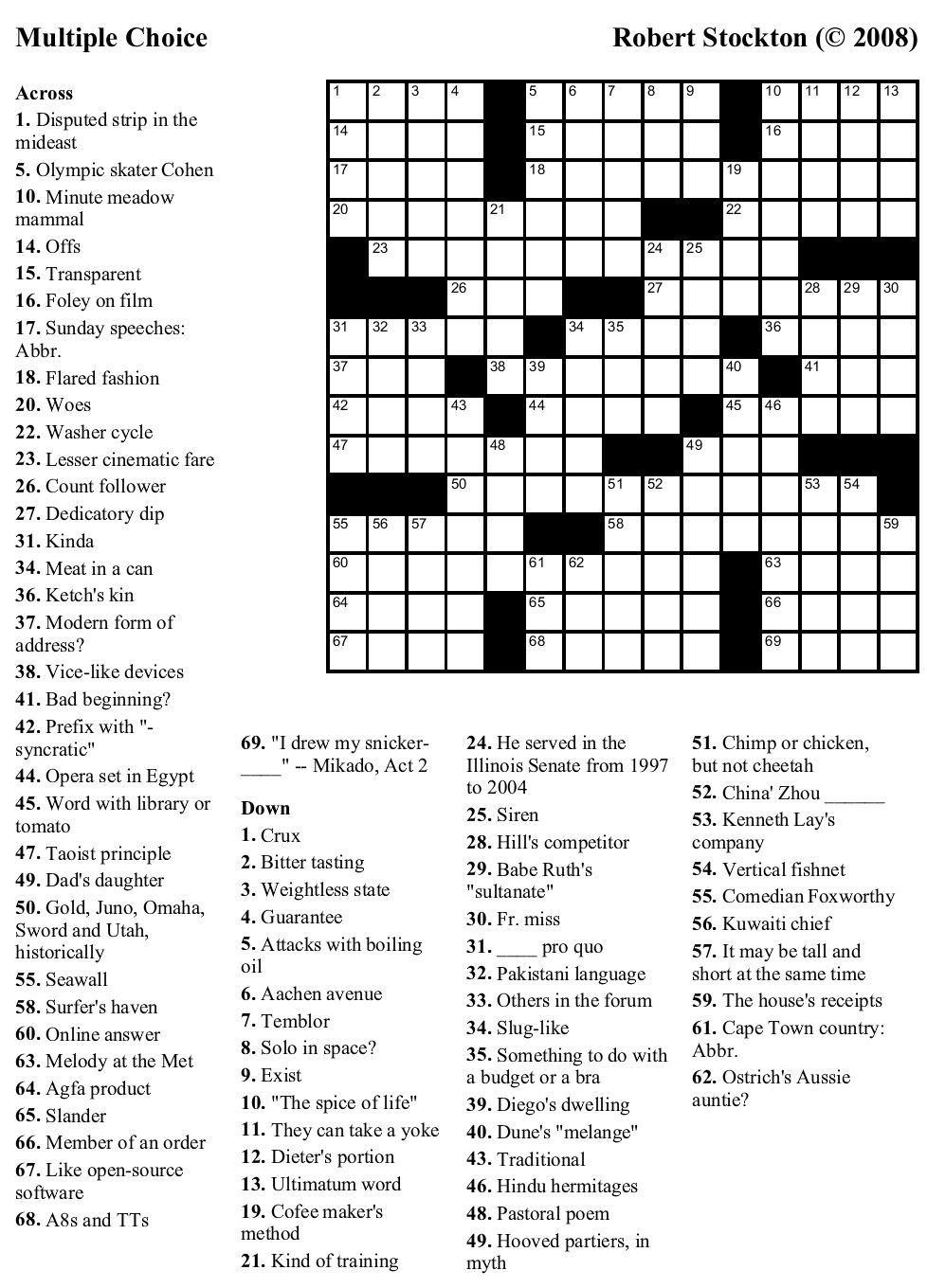 Free Printable Puzzles High School Download Free Printable 