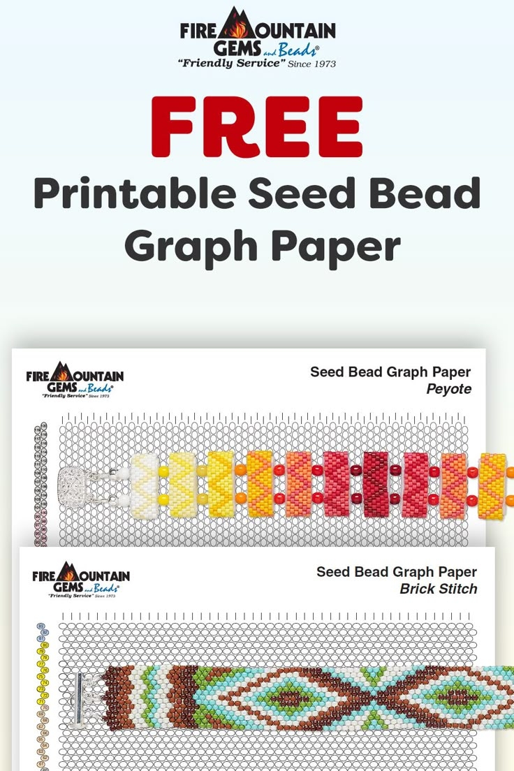 Free Bead Graph Paper