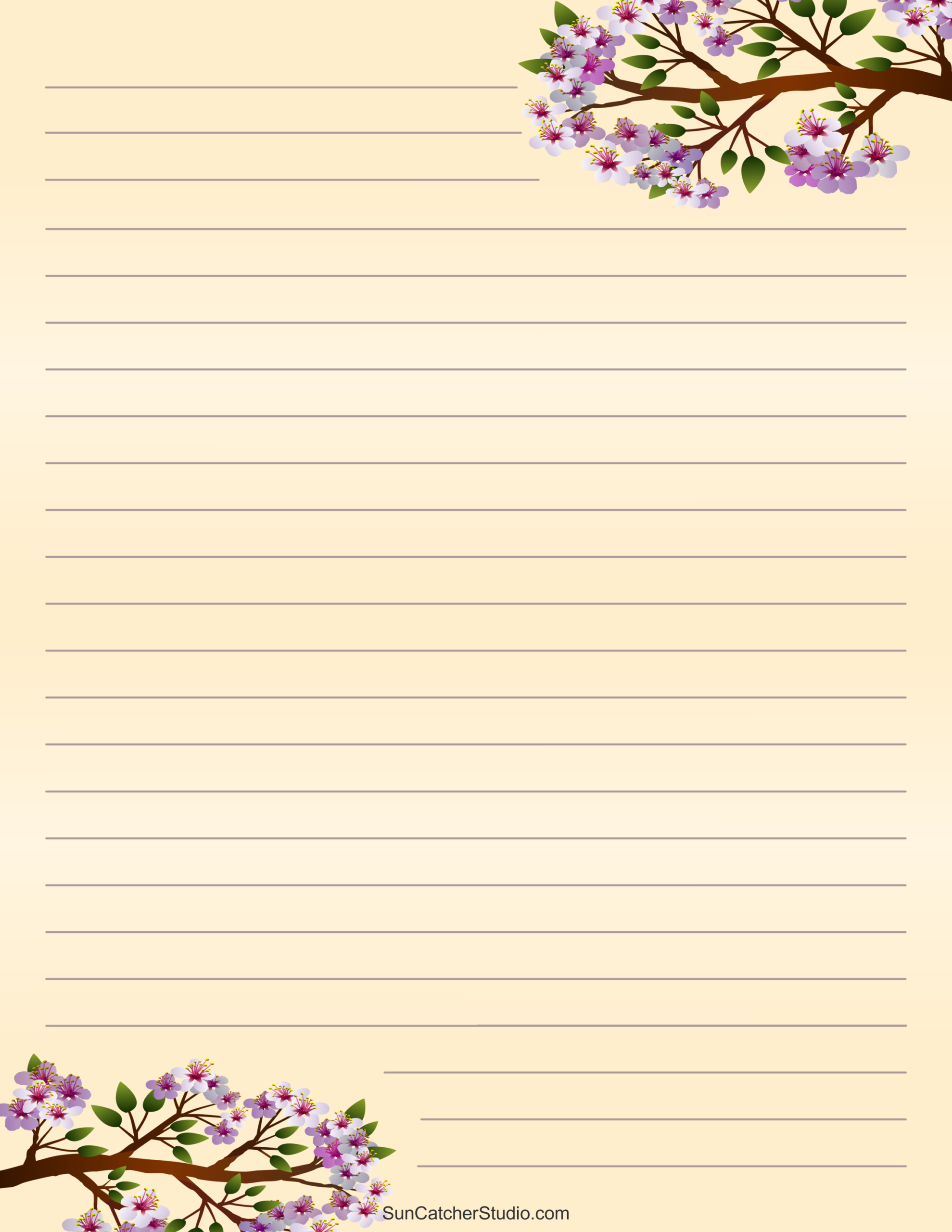 Printable Letter Writing Templates