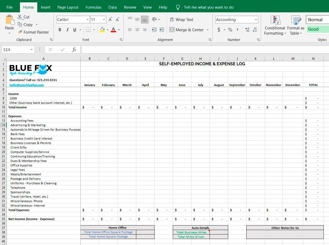 Printable Schedule C Worksheet