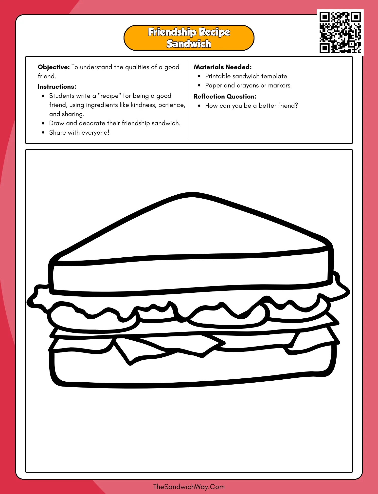 Free Sel Worksheets For Elementary