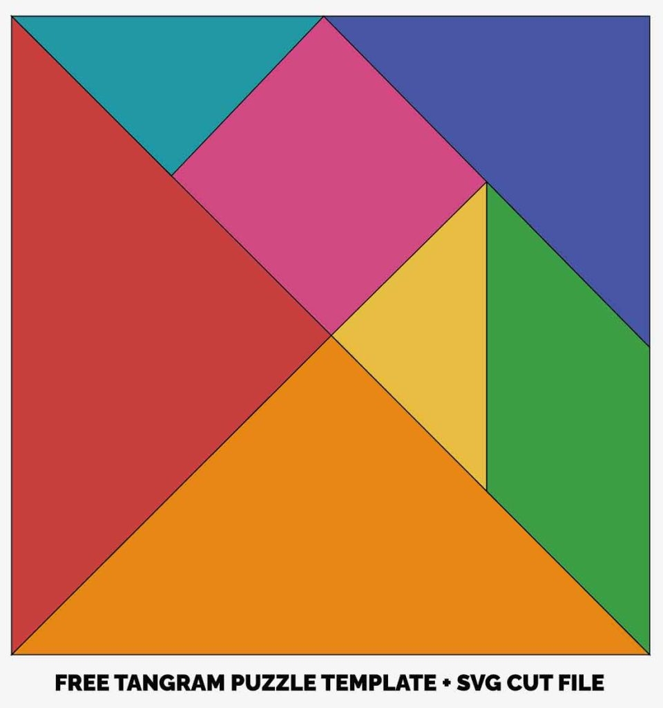 Printable Tangram Puzzles Free
