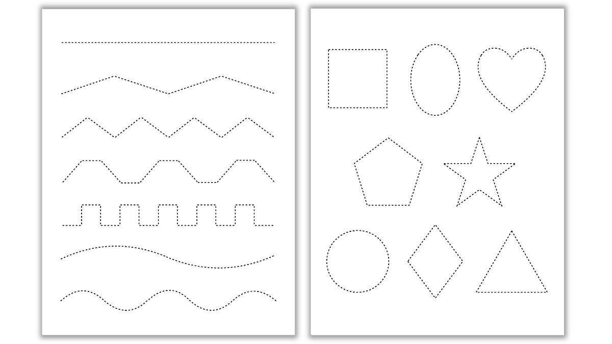 Free Printable Scissor Cutting Worksheets