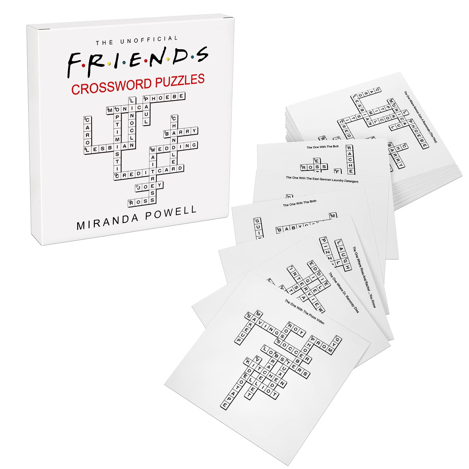 Friends Tv Show Crossword Puzzles Printable