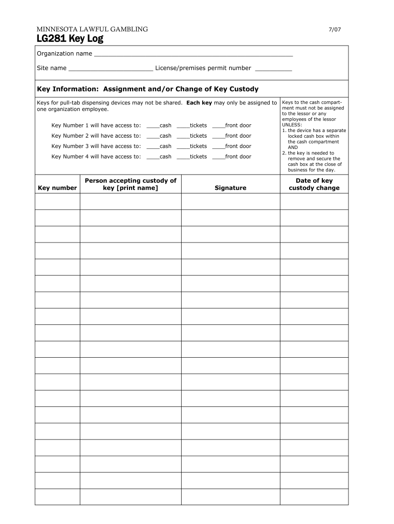 Gambling Log Template Fill Out amp Sign Online DocHub