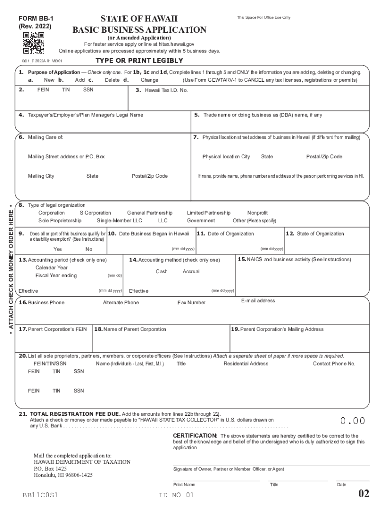 General Excise Tax Hawaii Form Fill Out amp Sign Online DocHub