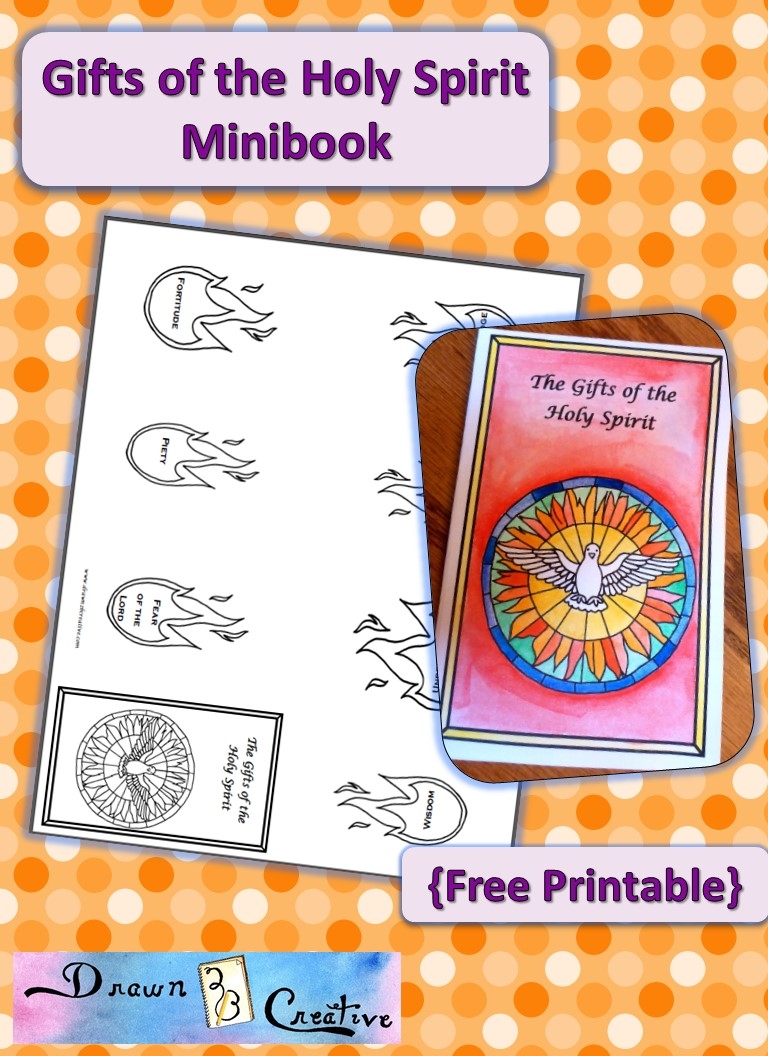 Gifts Of The Holy Spirit Minibook Drawn2BCreative