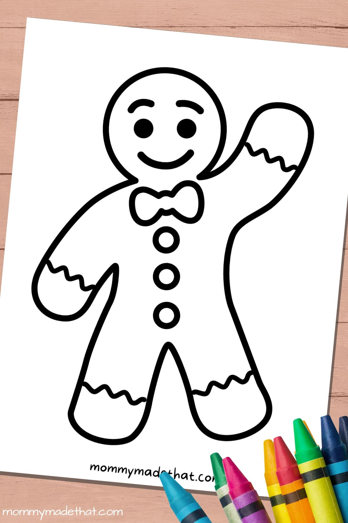 Gingerbread Printable Template