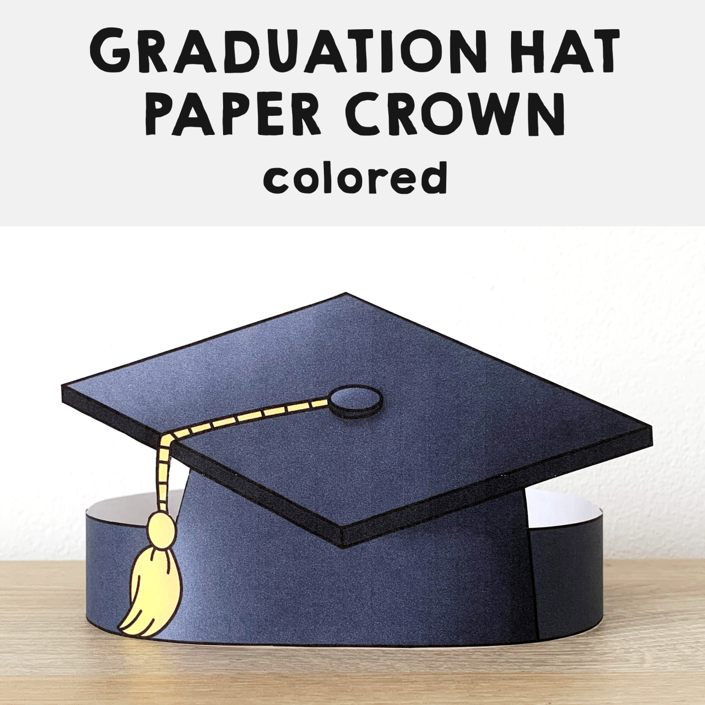 Graduation Hat Template Printable