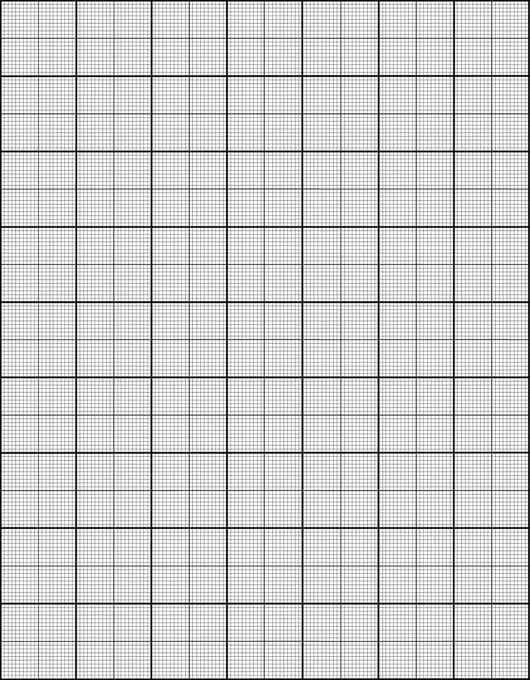Graph Paper Printable 8.5x11