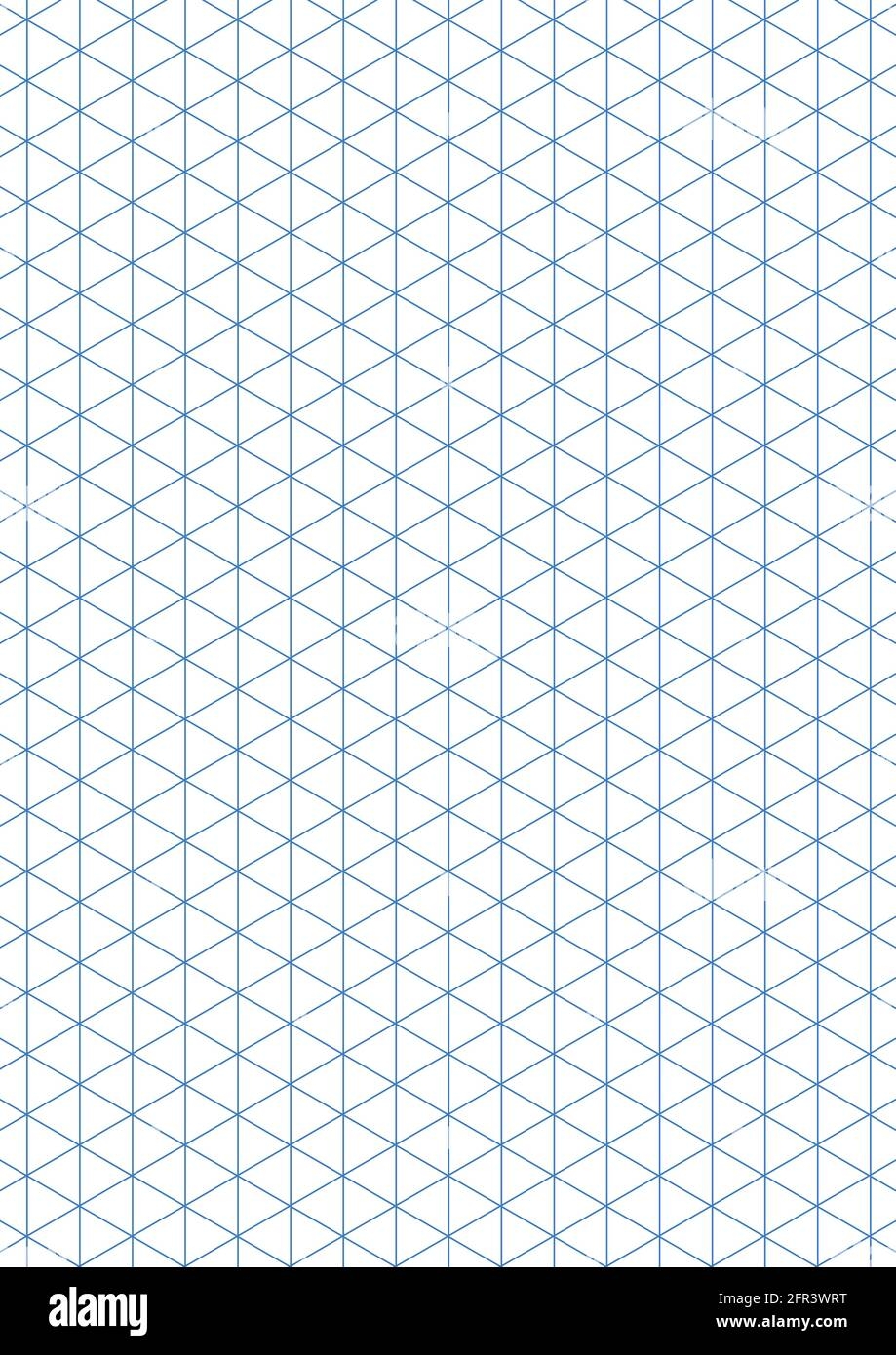 Graph Paper Printable Isometric Color Grid Paper With Color Lines 