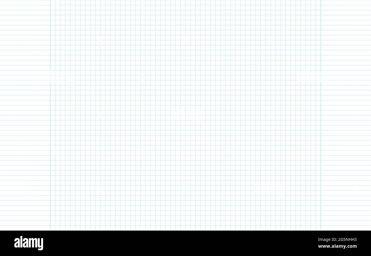 Graph Paper Printable Squared Grid Paper With Color Horizontal 