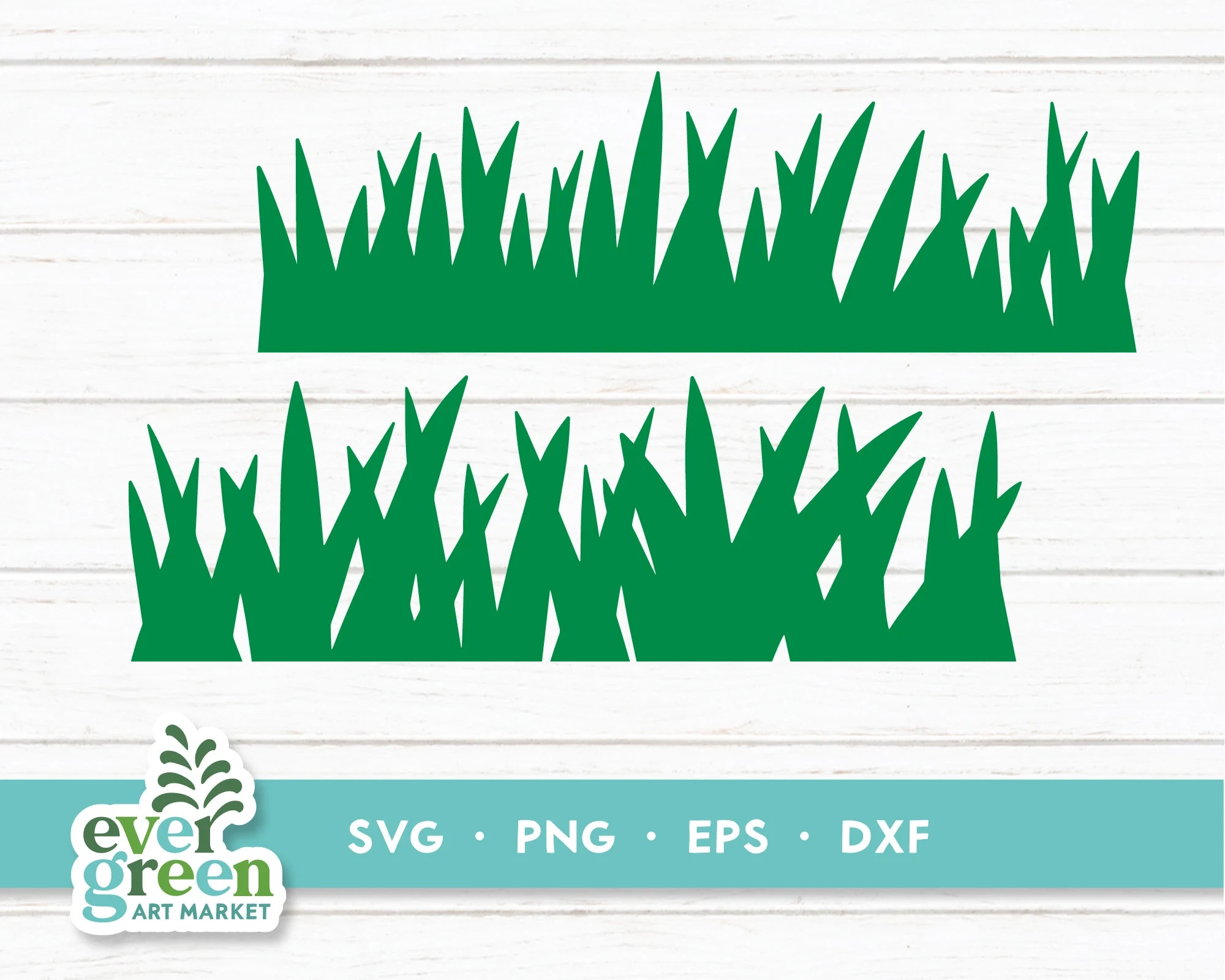 Grass Border Svg Grassy Lawn Svg Summer Grass Silhouette Spring Easter Grass Png Clip Art Svg Cut File