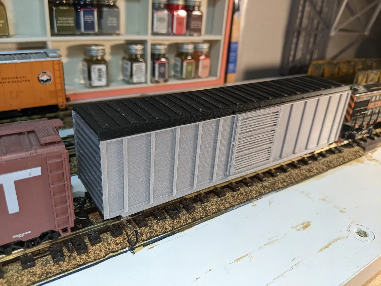 HO Scale 50 53 Foot Box Cars By SDHayes Download Free STL Model 
