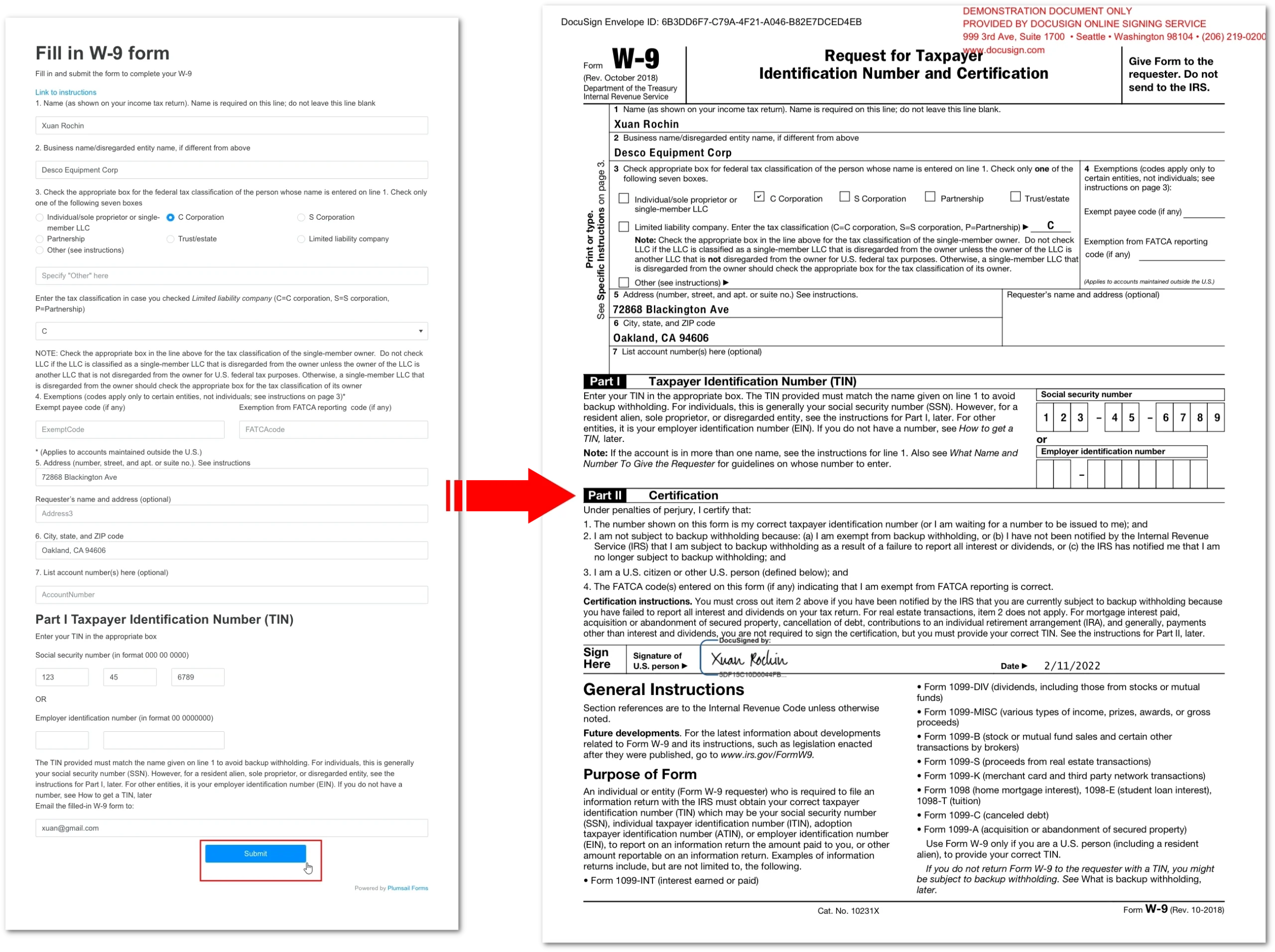 How To Sign W-9 Form Online