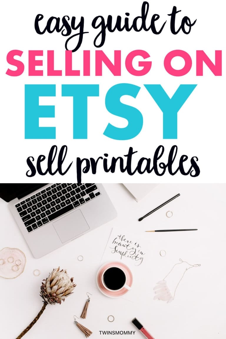 How To Sell Printables On Etsy 2024 Guide For Beginners Twins 