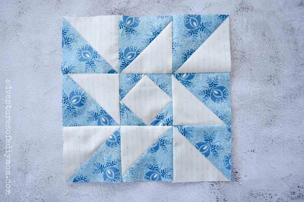 Puzzle Quilt Block Free Pattern