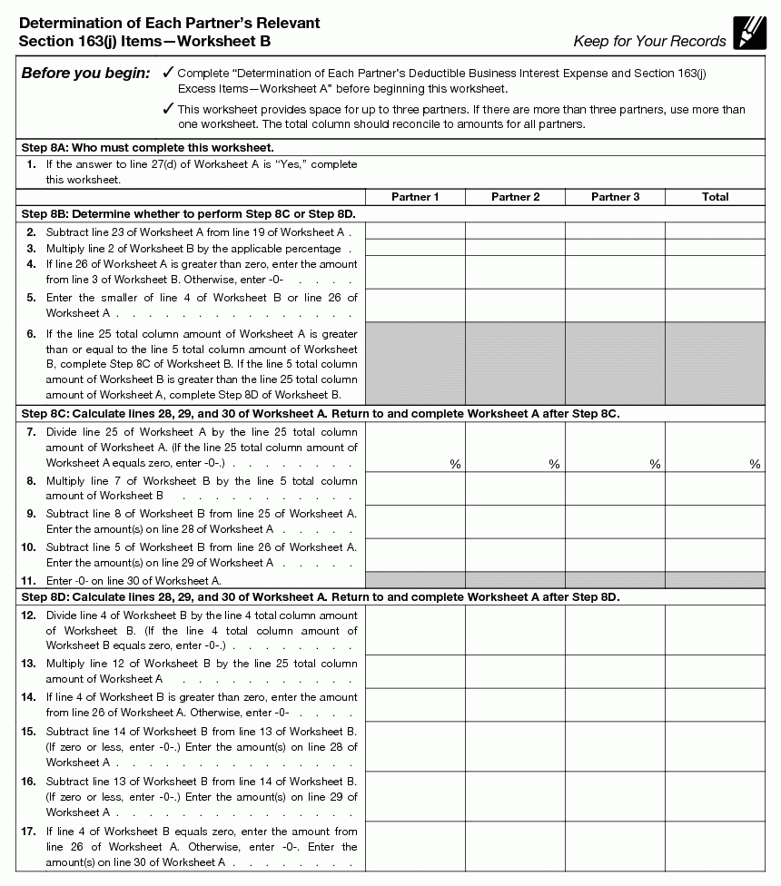Instructions For Form 8990 01 2025 Internal Revenue Service
