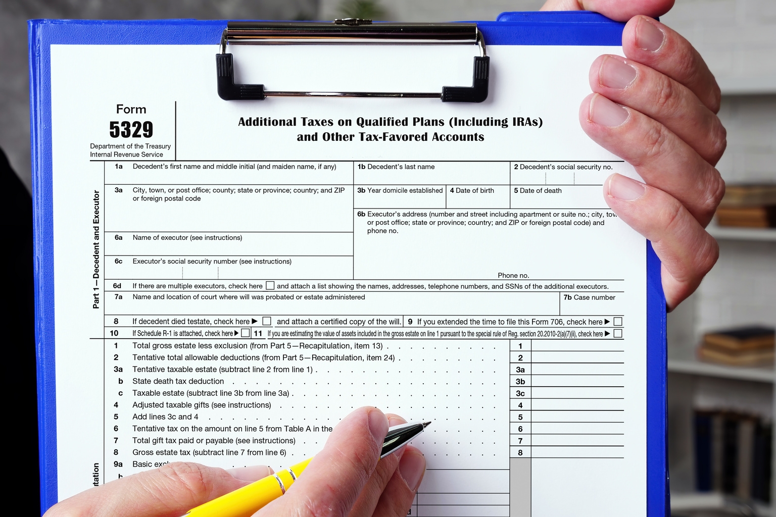 Irs Form 5329