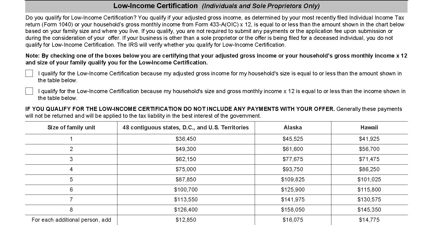 Irs Form 656-B