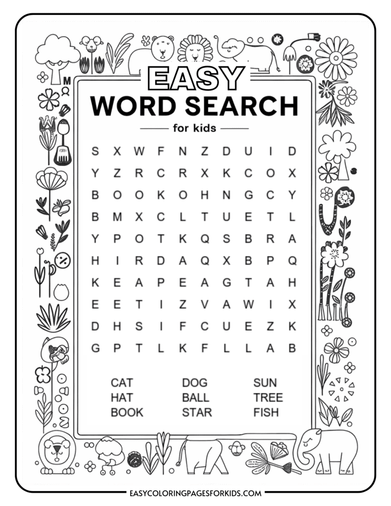 Printable Word Puzzles Free Online