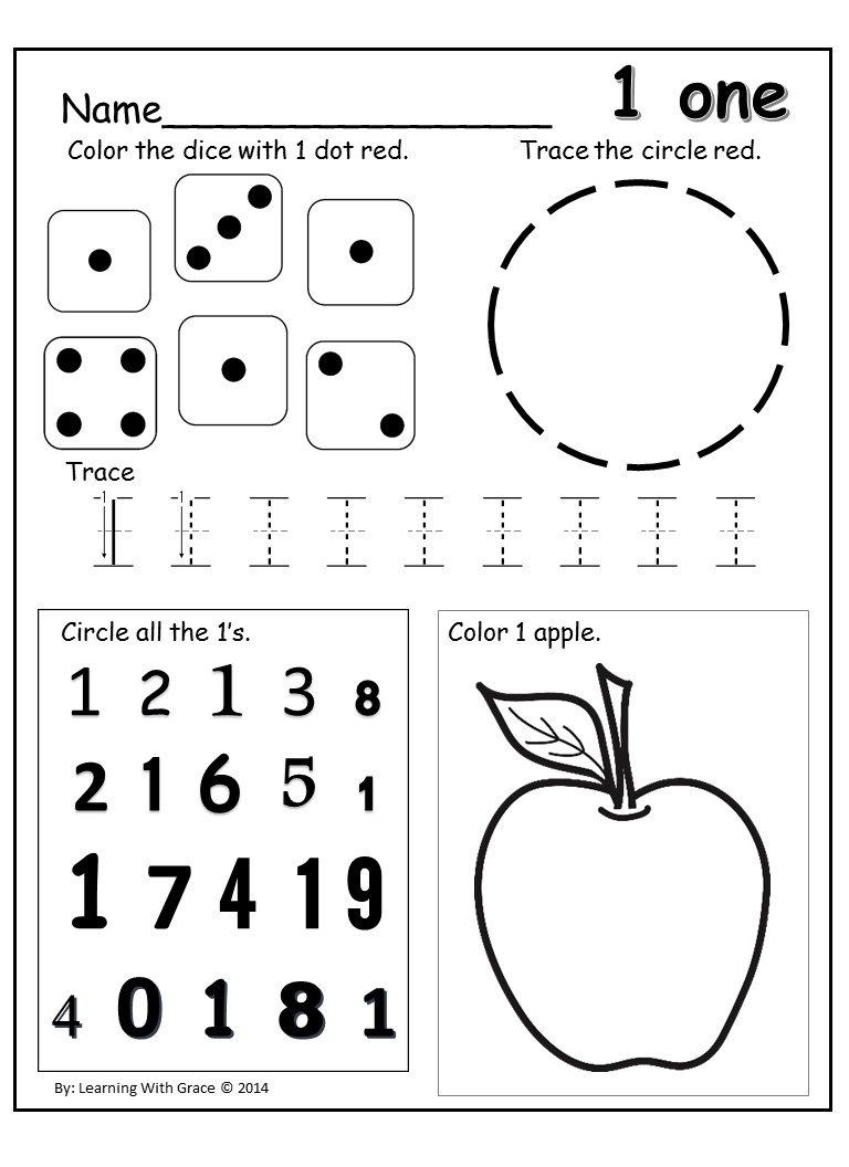 Learning Numbers 1 12 Worksheets And Flash Cards Queen Of The 