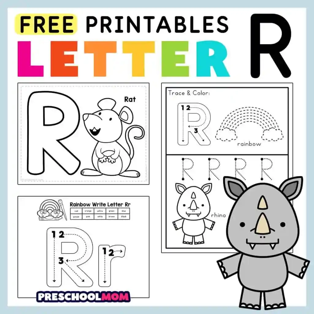 Worksheet For Letter R