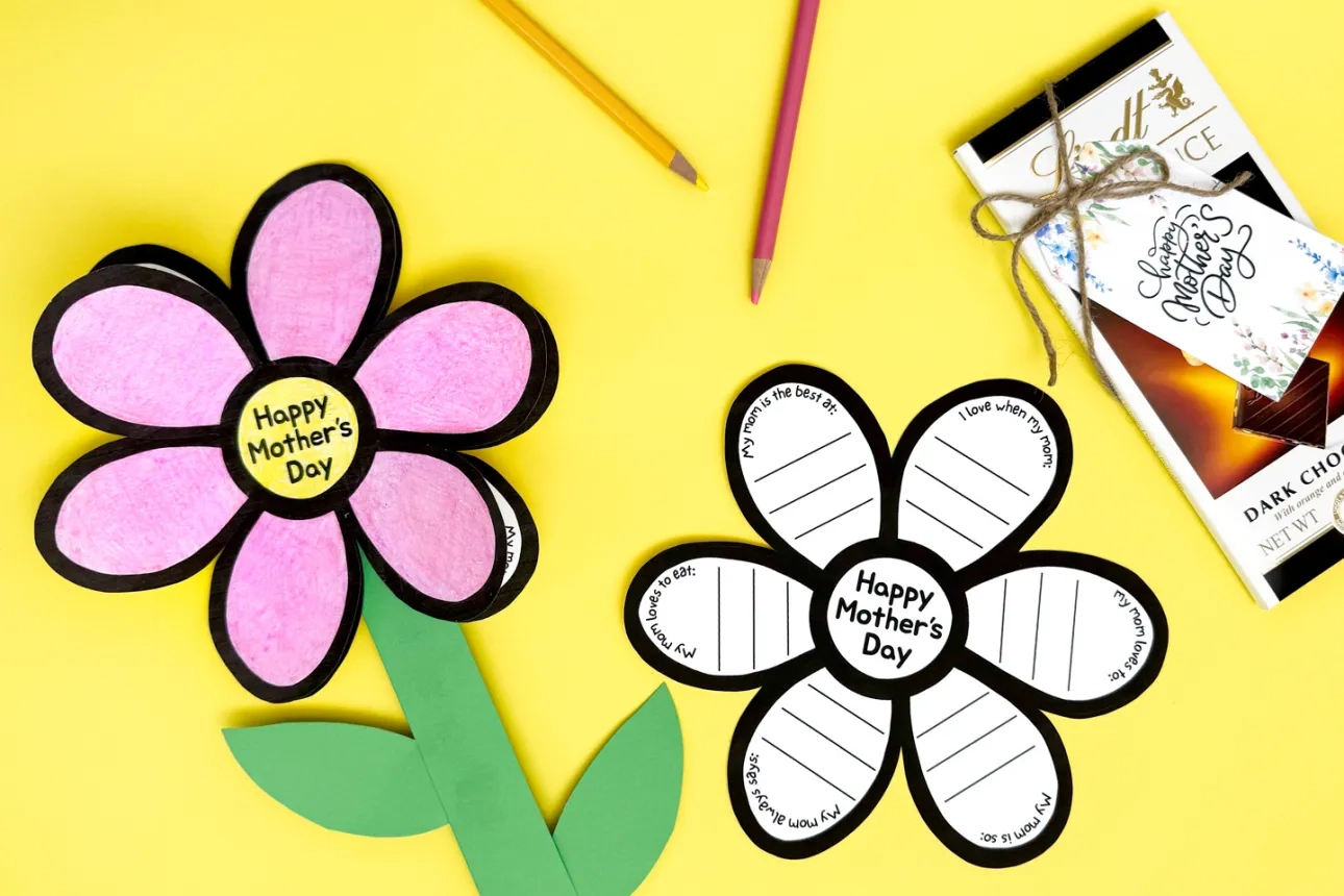 Printable Template Flower