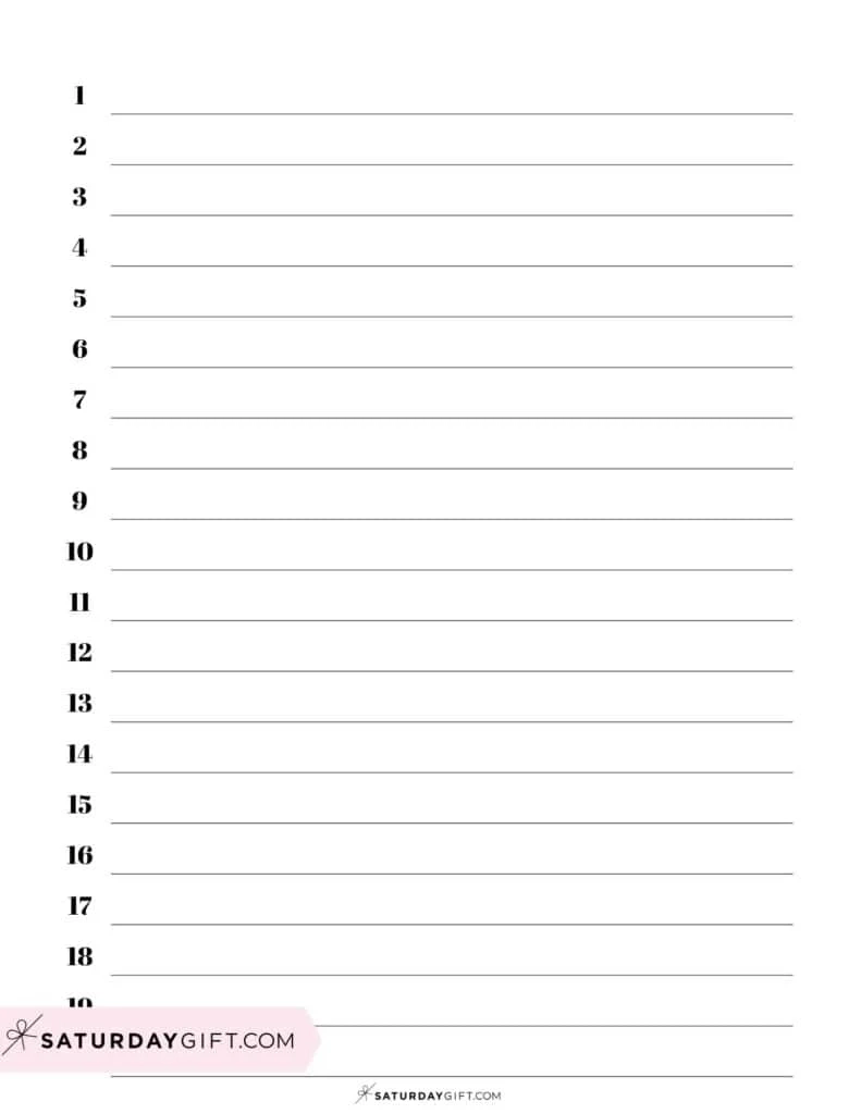 Lined Paper Printable Templates 38 Free Printables SaturdayGift